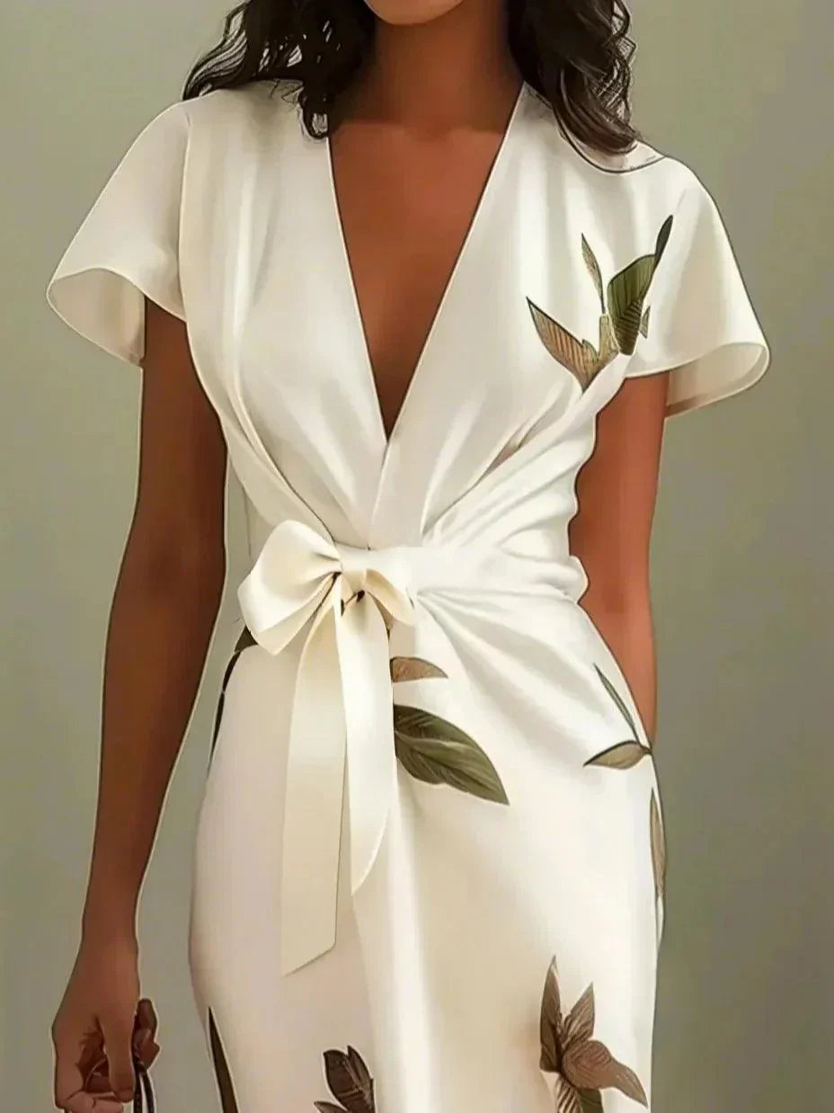 Hadley | Women's Wrap Dress with Adjustable Tie and Versatile Design