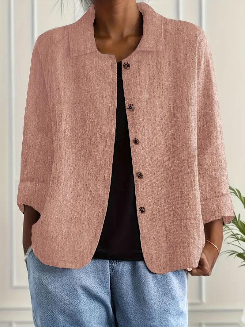 Calla | Classic Top with Lightweight Fabric and Versatile Design