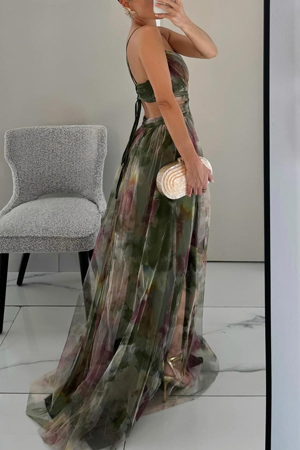 Cindy | Beautiful Floral Print Maxi Dress