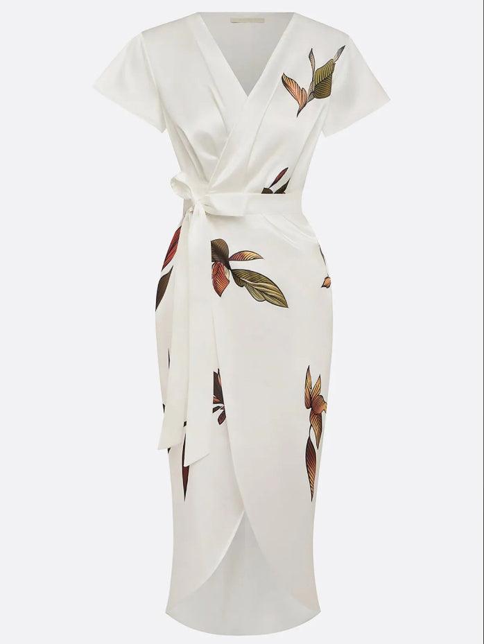 Hadley | Women's Wrap Dress with Adjustable Tie and Versatile Design