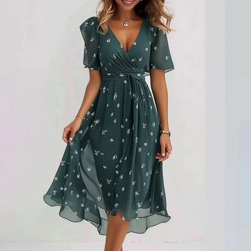 Claire | Women's Summer Dress with Sleeveless Design and Flowy Skirt