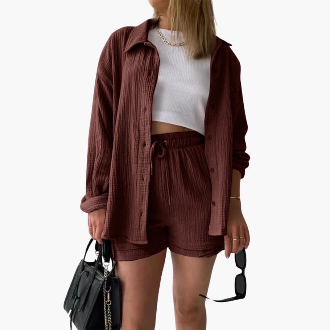 Arden | Women's Casual Two-Piece Set with Lightweight Fabric and Relaxed Fit