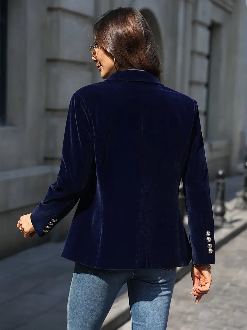 Carole | Luxurious Velvet Blazer