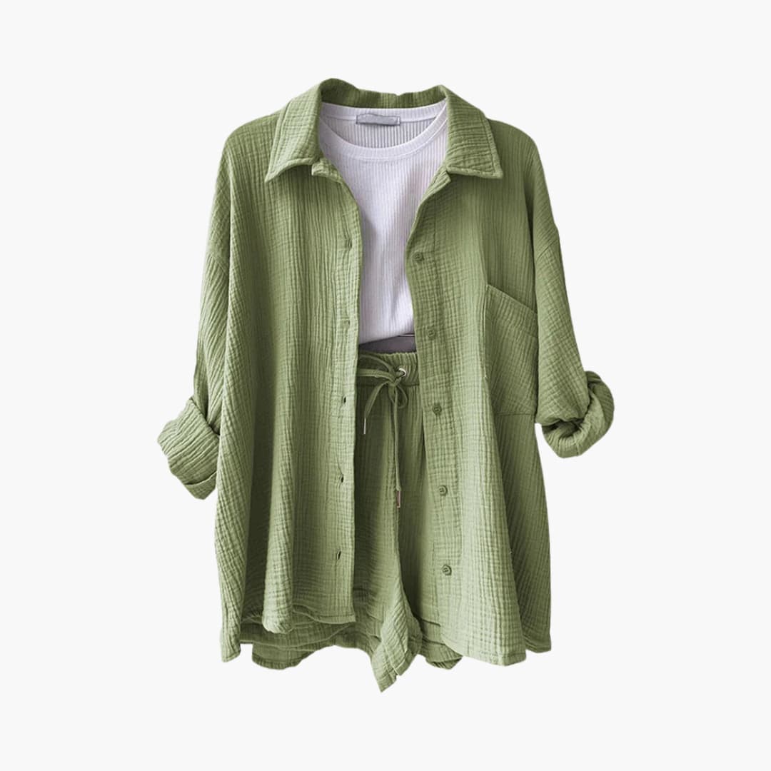 Arden | Women's Casual Two-Piece Set with Lightweight Fabric and Relaxed Fit