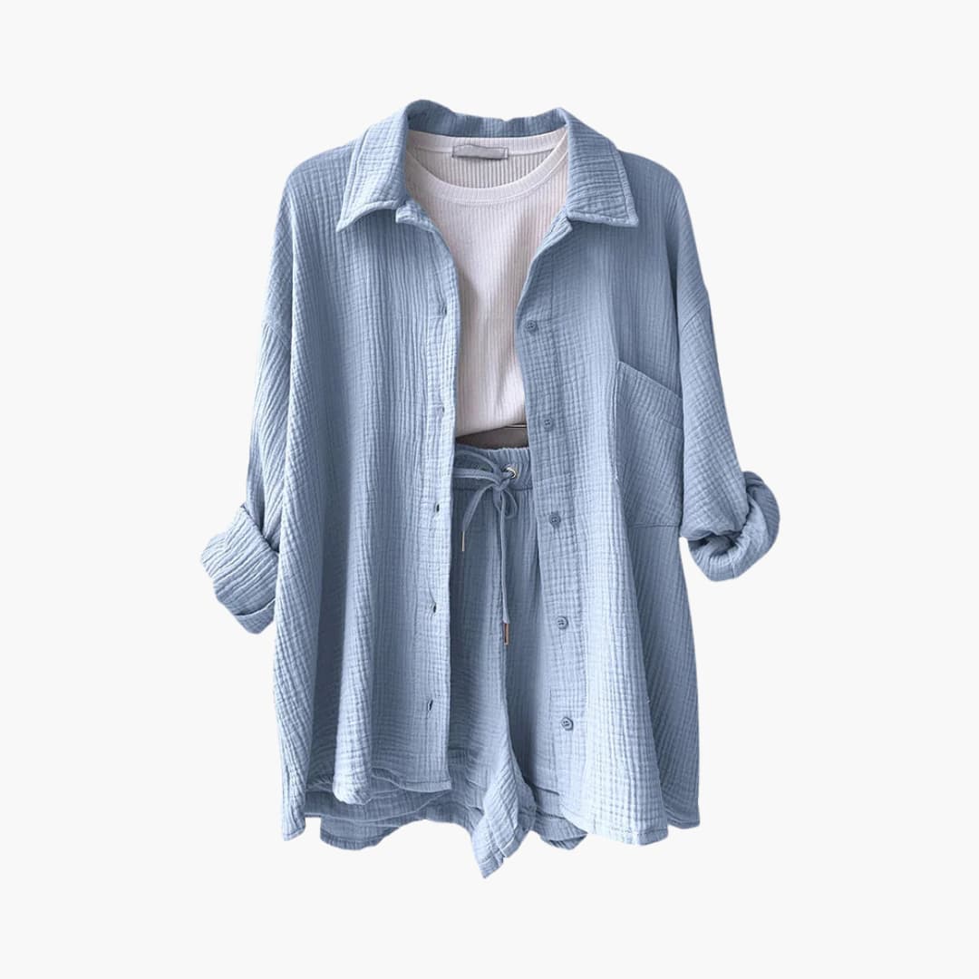 Arden | Women's Casual Two-Piece Set with Lightweight Fabric and Relaxed Fit