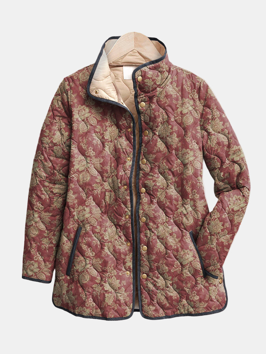 Hannah | Vintage Floral Print Jacket