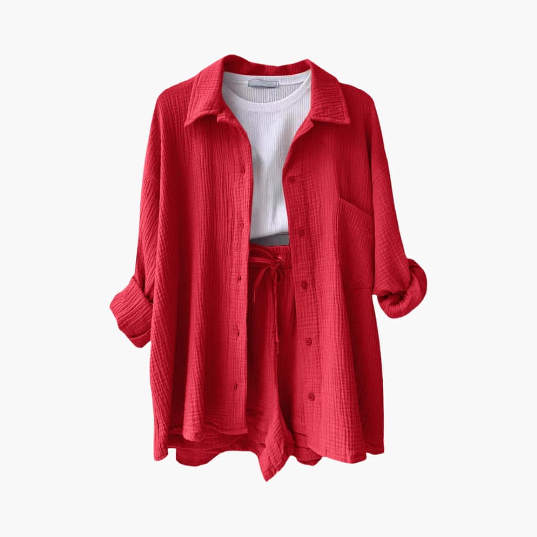 Arden | Women's Casual Two-Piece Set with Lightweight Fabric and Relaxed Fit
