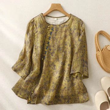 Adeline | Relaxed Blouse with Floral Print