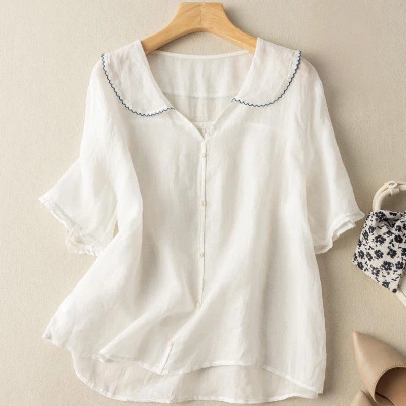 Evelina | Blouse ¡ª graceful, romantic, slightly unique