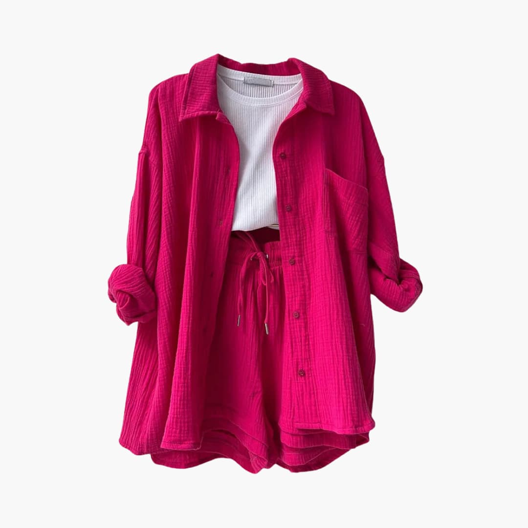Arden | Women's Casual Two-Piece Set with Lightweight Fabric and Relaxed Fit