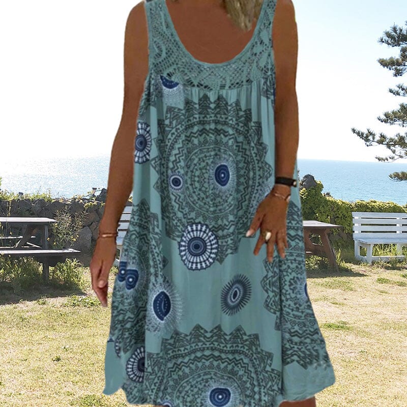 Elora | Women's Summer Dress with Sleeveless Design and Lightweight Fabric