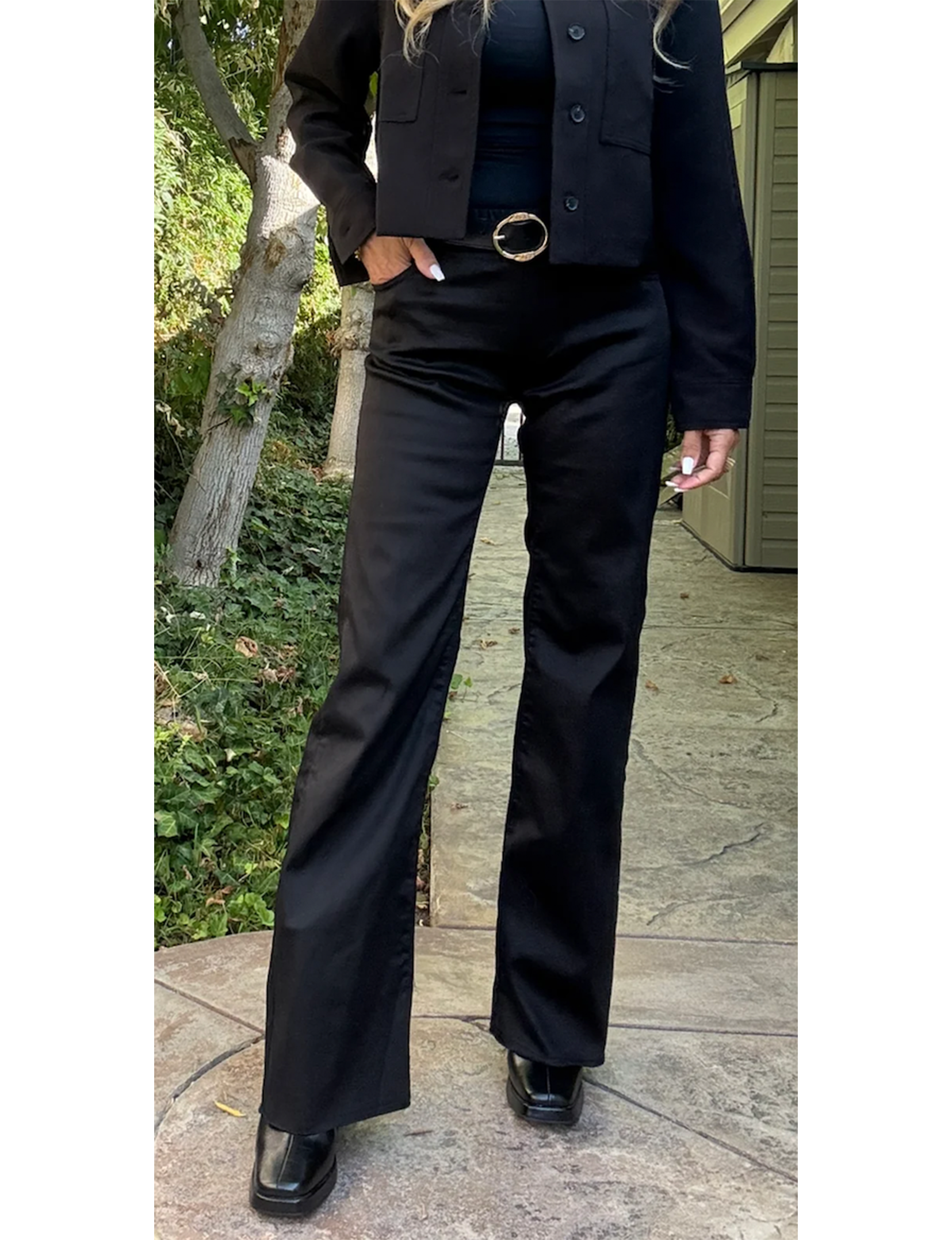 Amanda Long Pant, Black