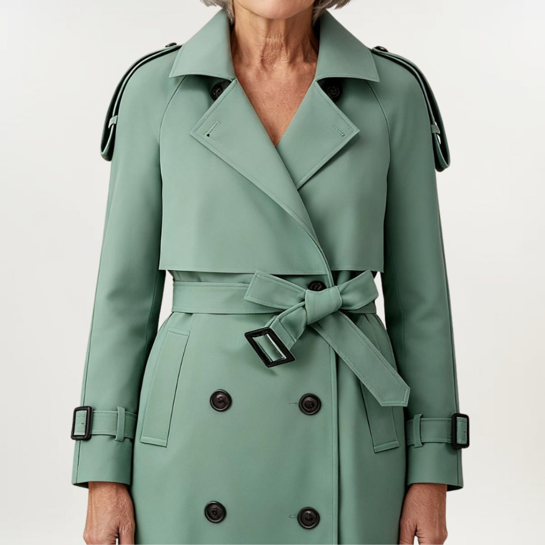 Ashly | Extended Length Trench Coat