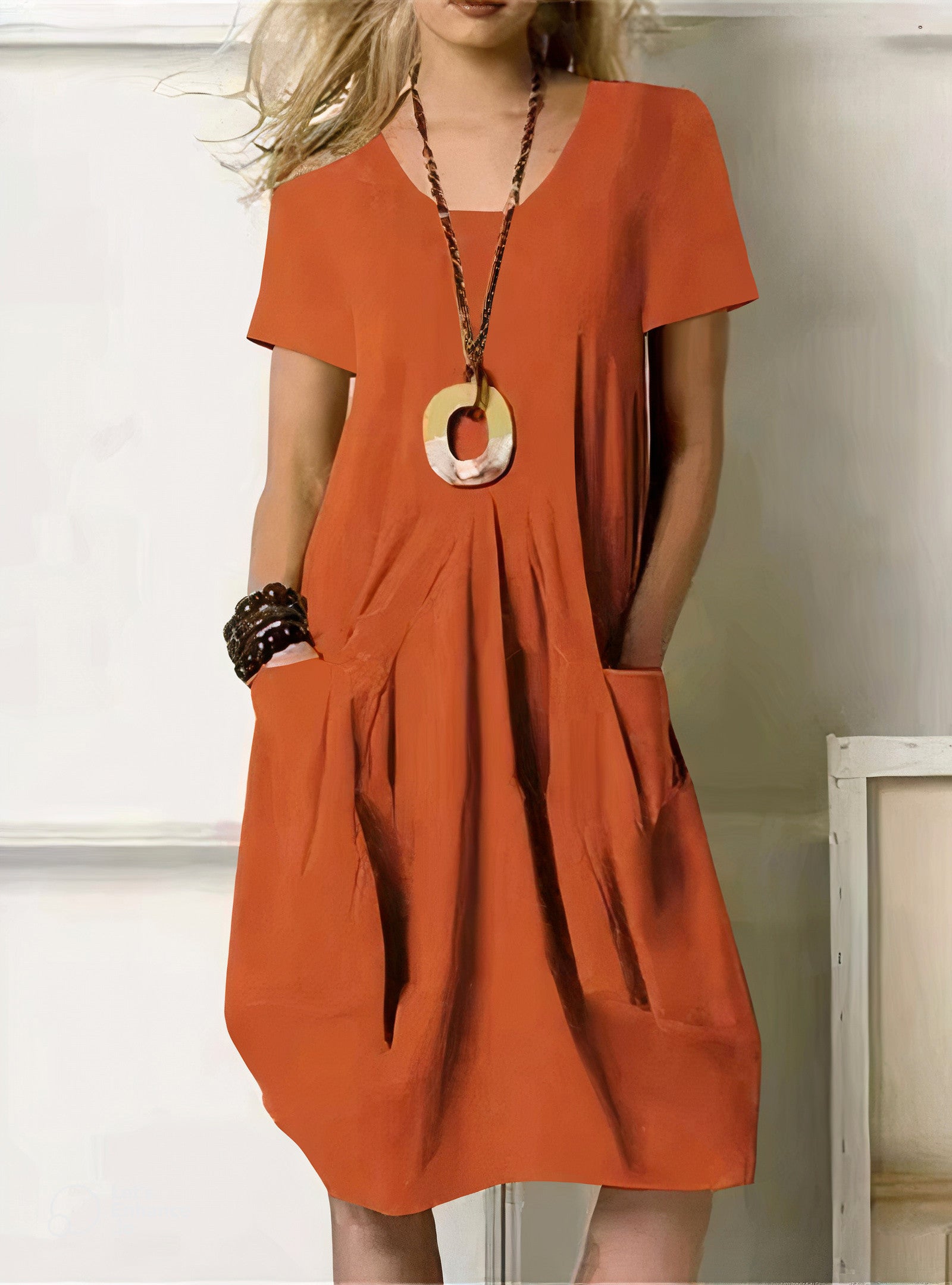 Anastasia | Women's Casual Dress with Relaxed Fit and Versatile Style