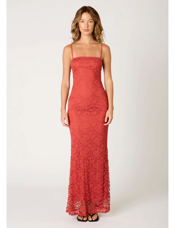 Vetiver Dress, Marsala