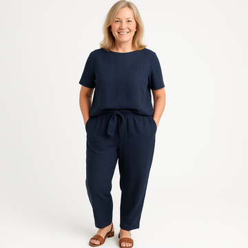 Daisy | Women's Summer 2-Piece Set with Lightweight Fabric and Relaxed Fit