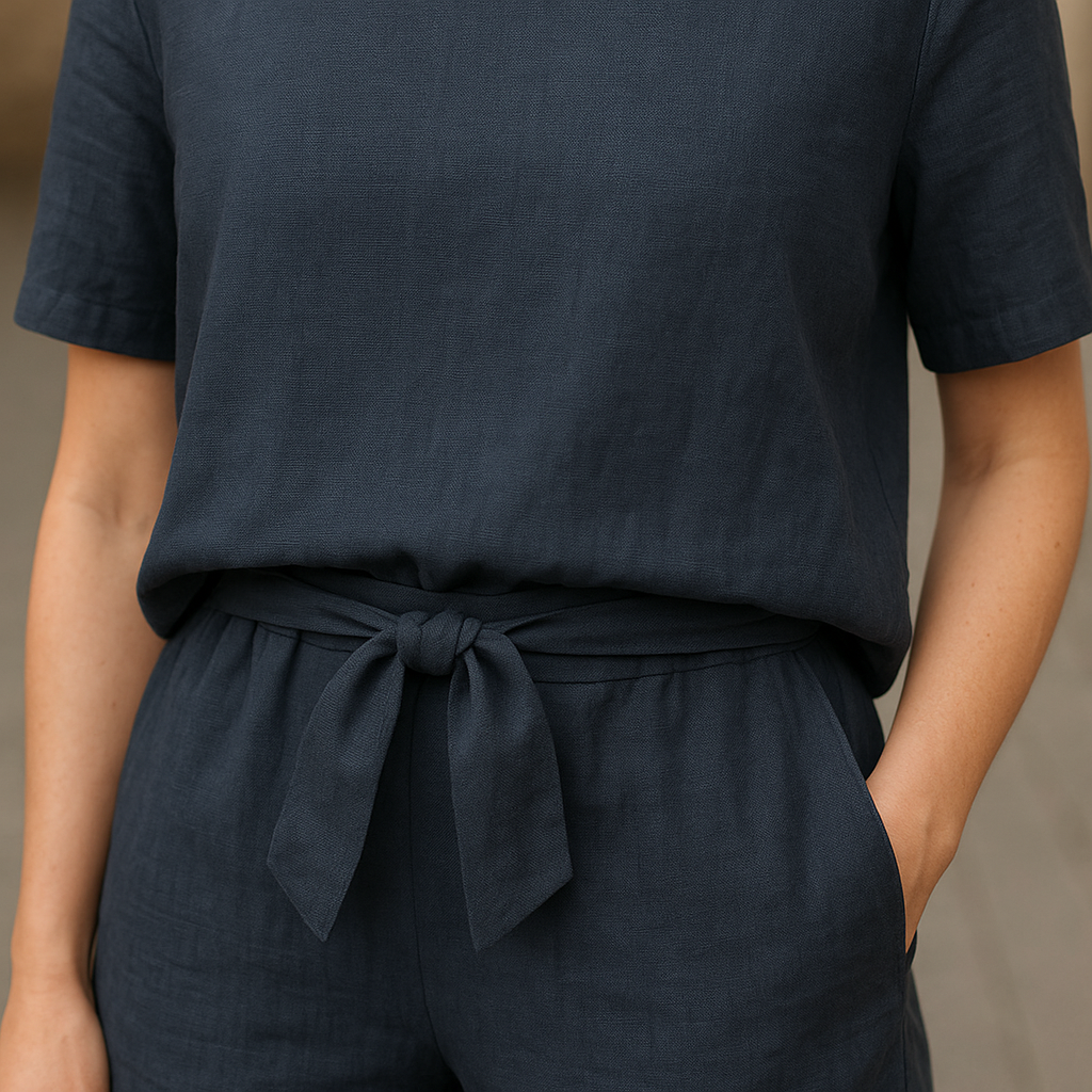 Daisy | Women's Summer 2-Piece Set with Lightweight Fabric and Relaxed Fit