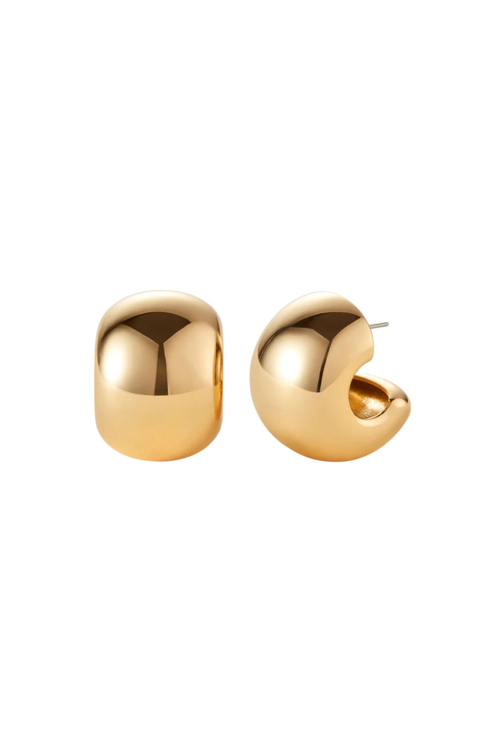 Gemma Hoops - Gold