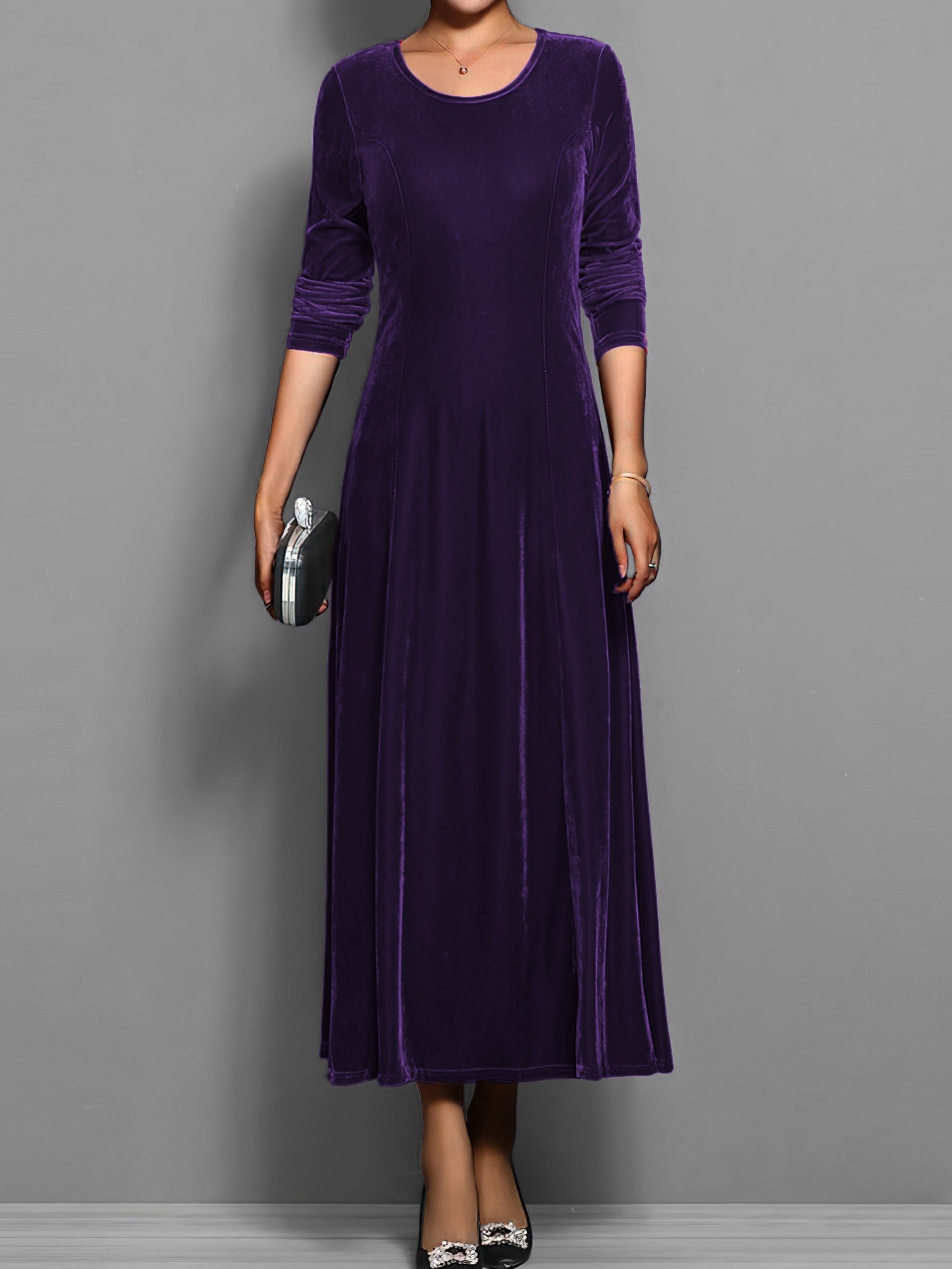 Blake | Women's Velvet Dress with Classic Design and Elegant Fit
