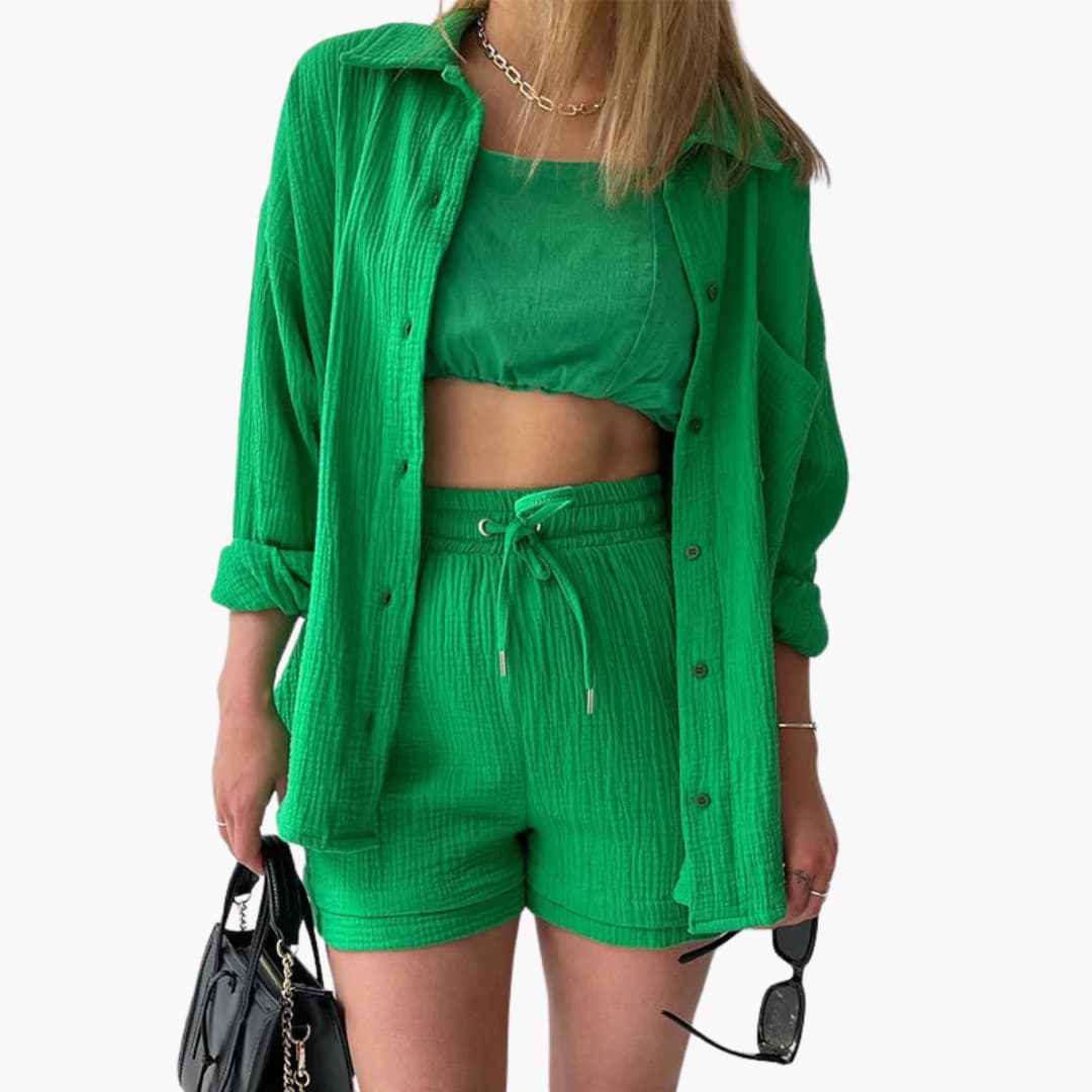 Arden | Women's Casual Two-Piece Set with Lightweight Fabric and Relaxed Fit