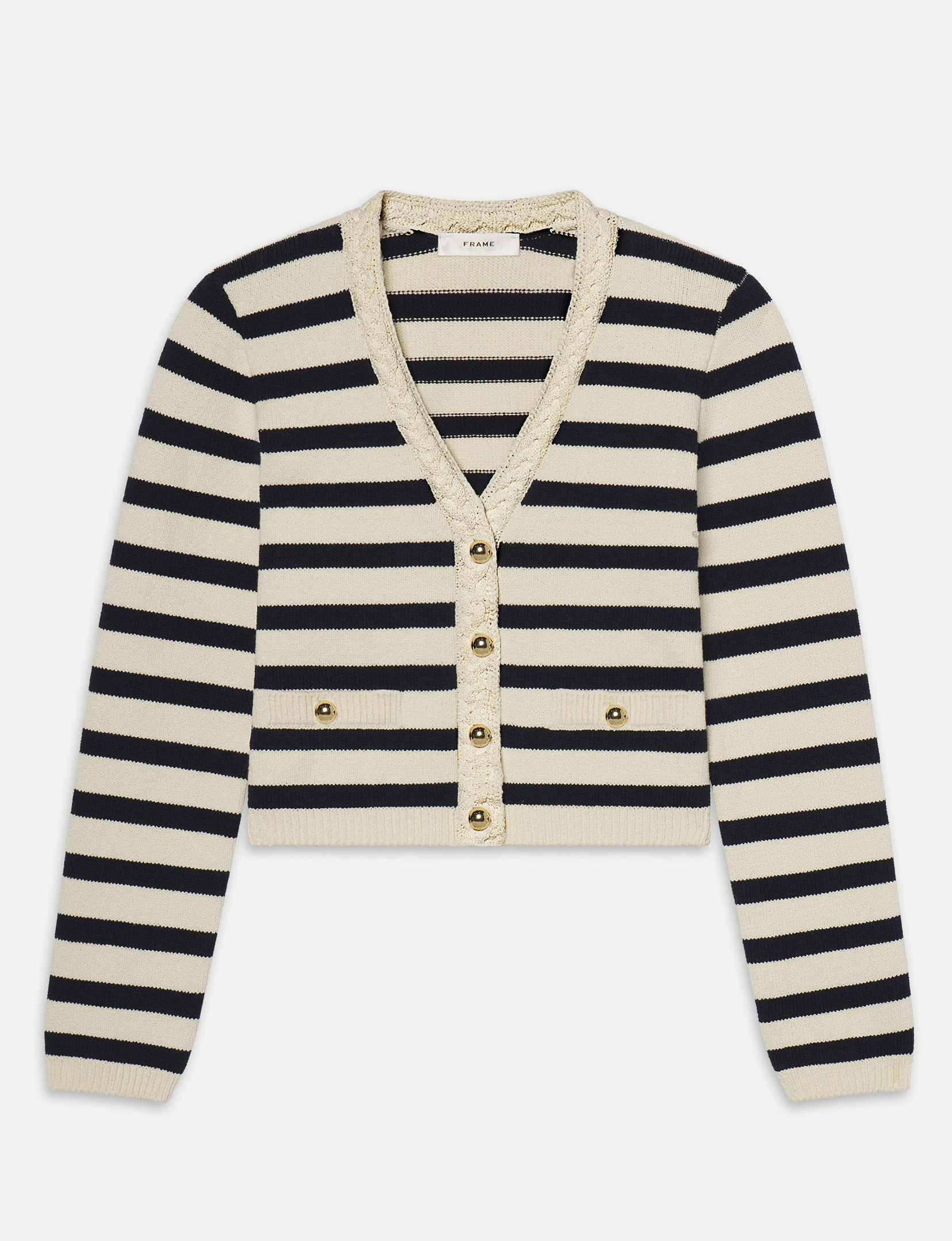 Harbor Cardigan, Navy/Multi