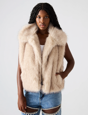 Safira Vest, Natural