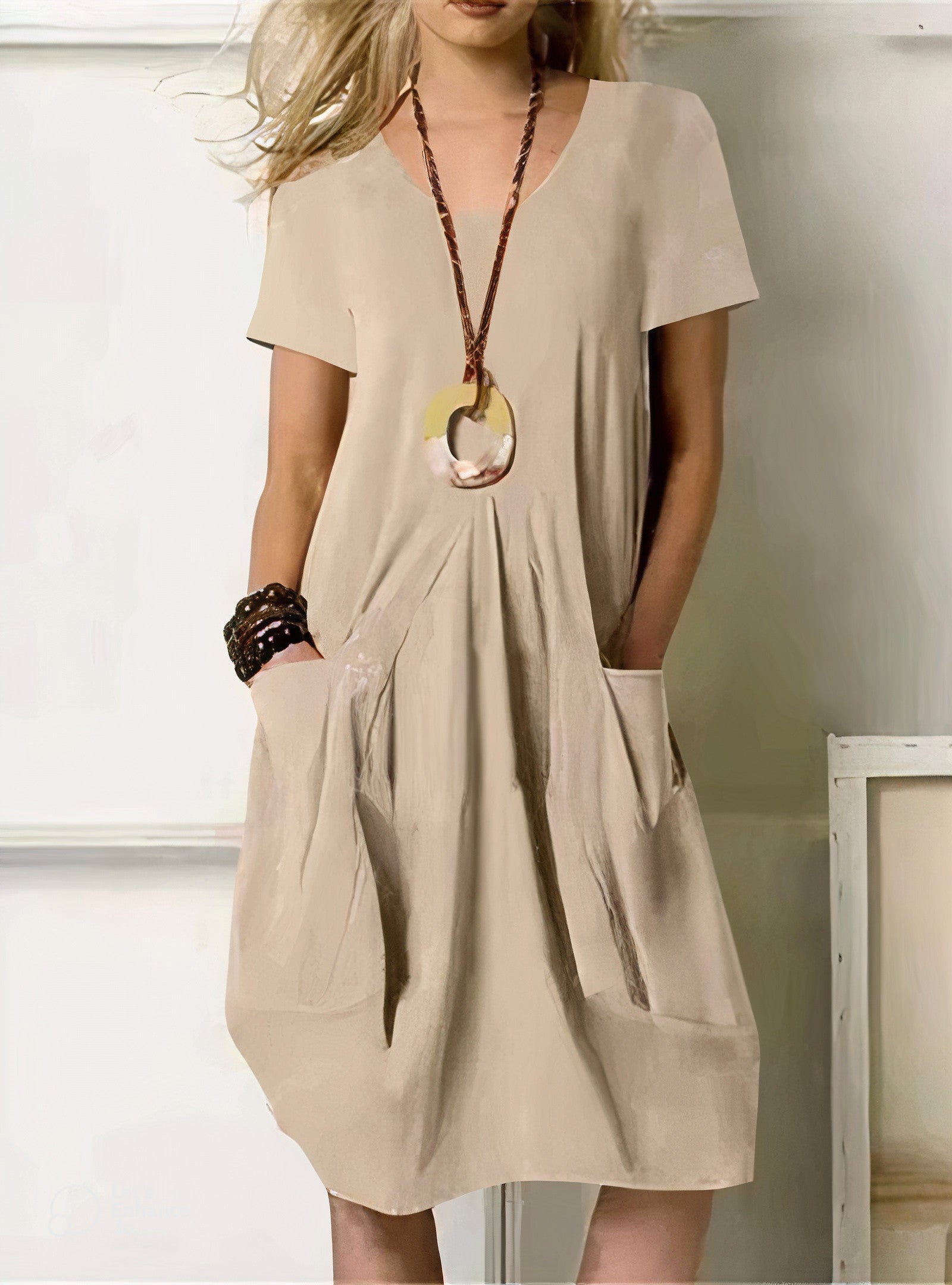 Anastasia | Women's Casual Dress with Relaxed Fit and Versatile Style