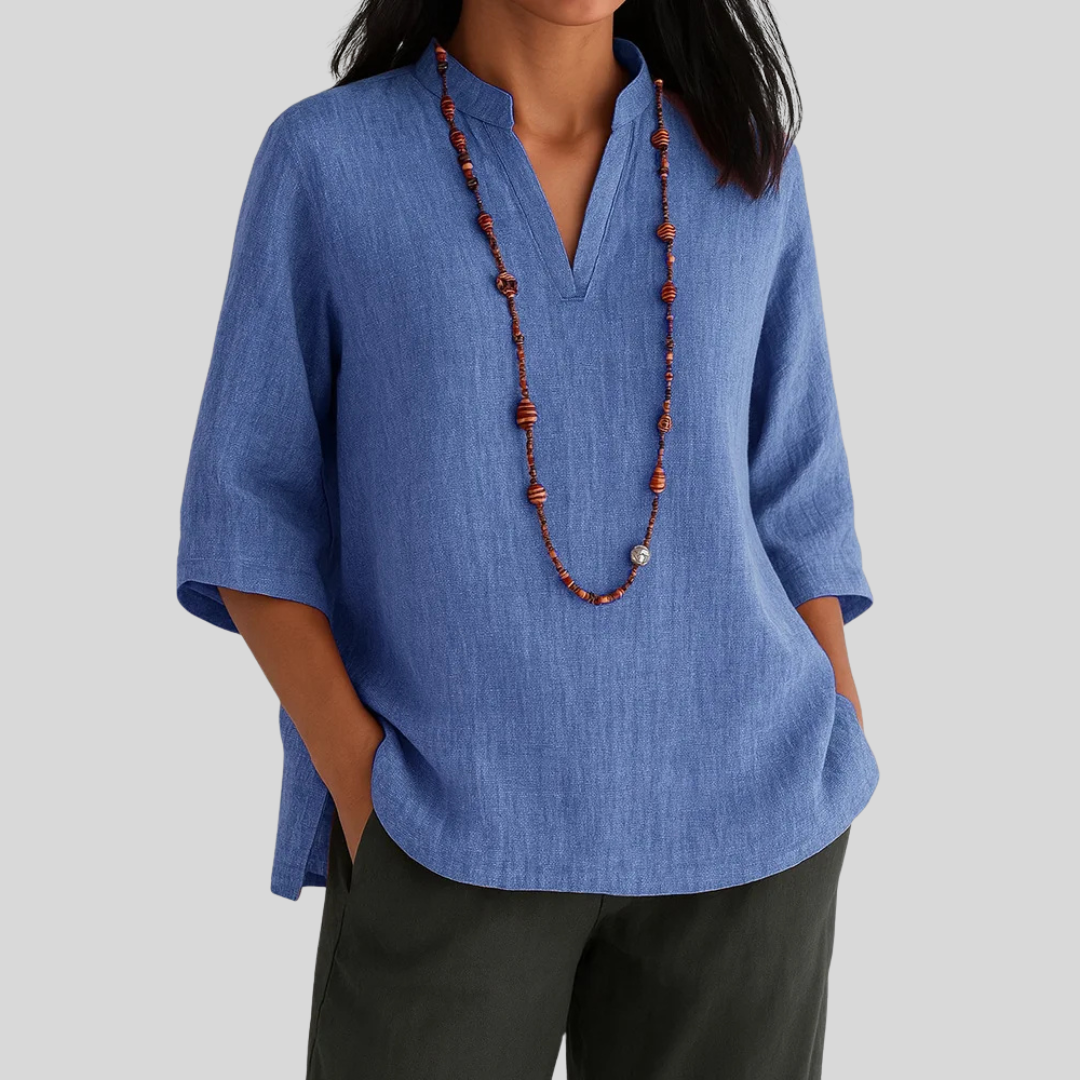 Corinne | Blouse with Relaxed Fit and Lightweight Fabric