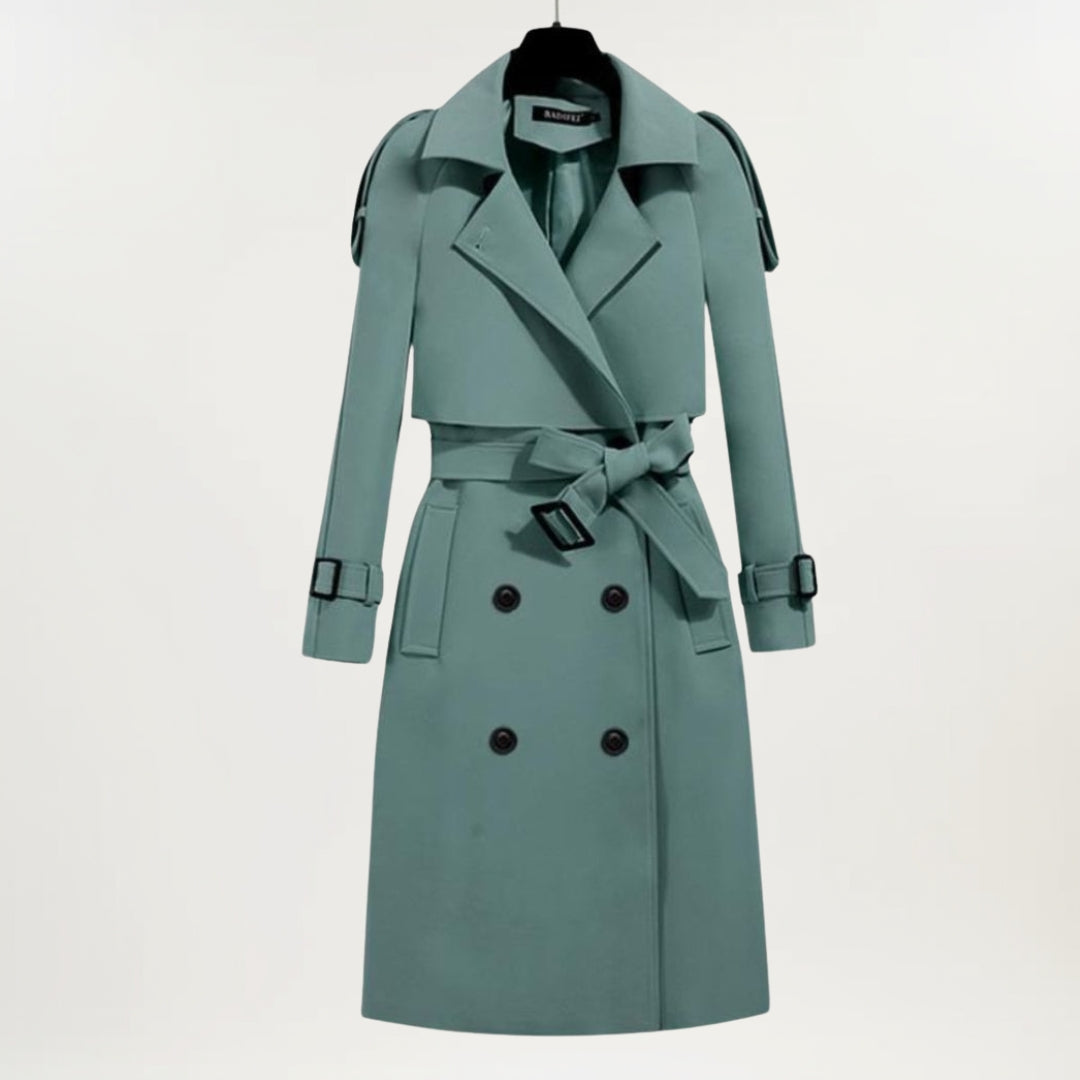 Ashly | Extended Length Trench Coat