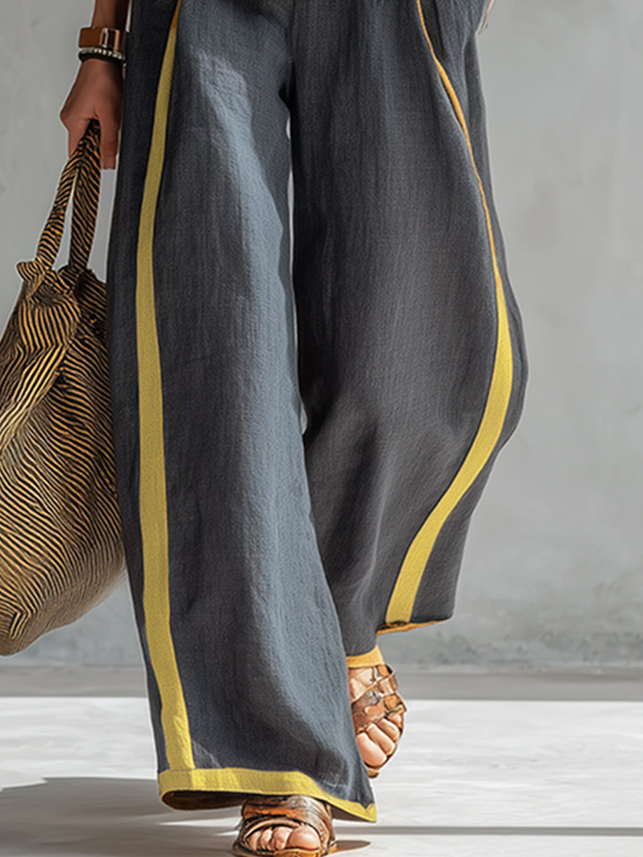 Amara | Elegant And Casual Vest And Pants Set