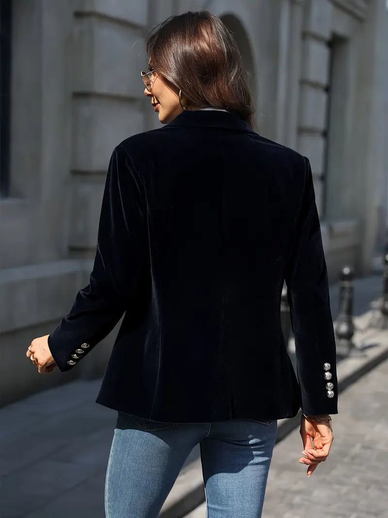 Carole | Luxurious Velvet Blazer