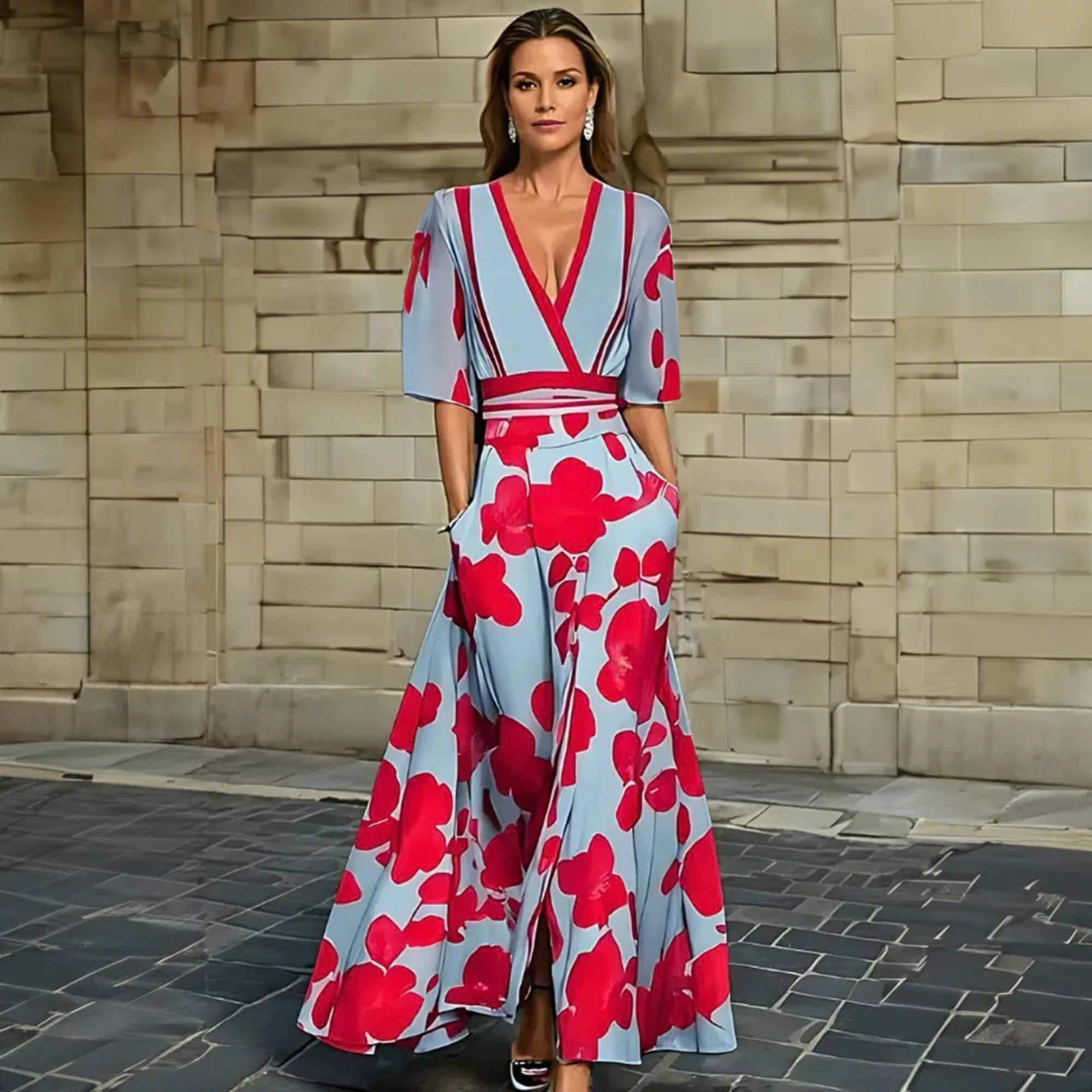 Florita | Floral Wrap Dress