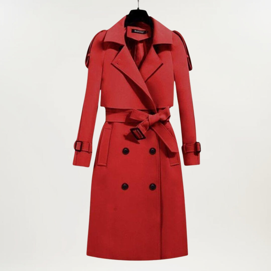Ashly | Extended Length Trench Coat