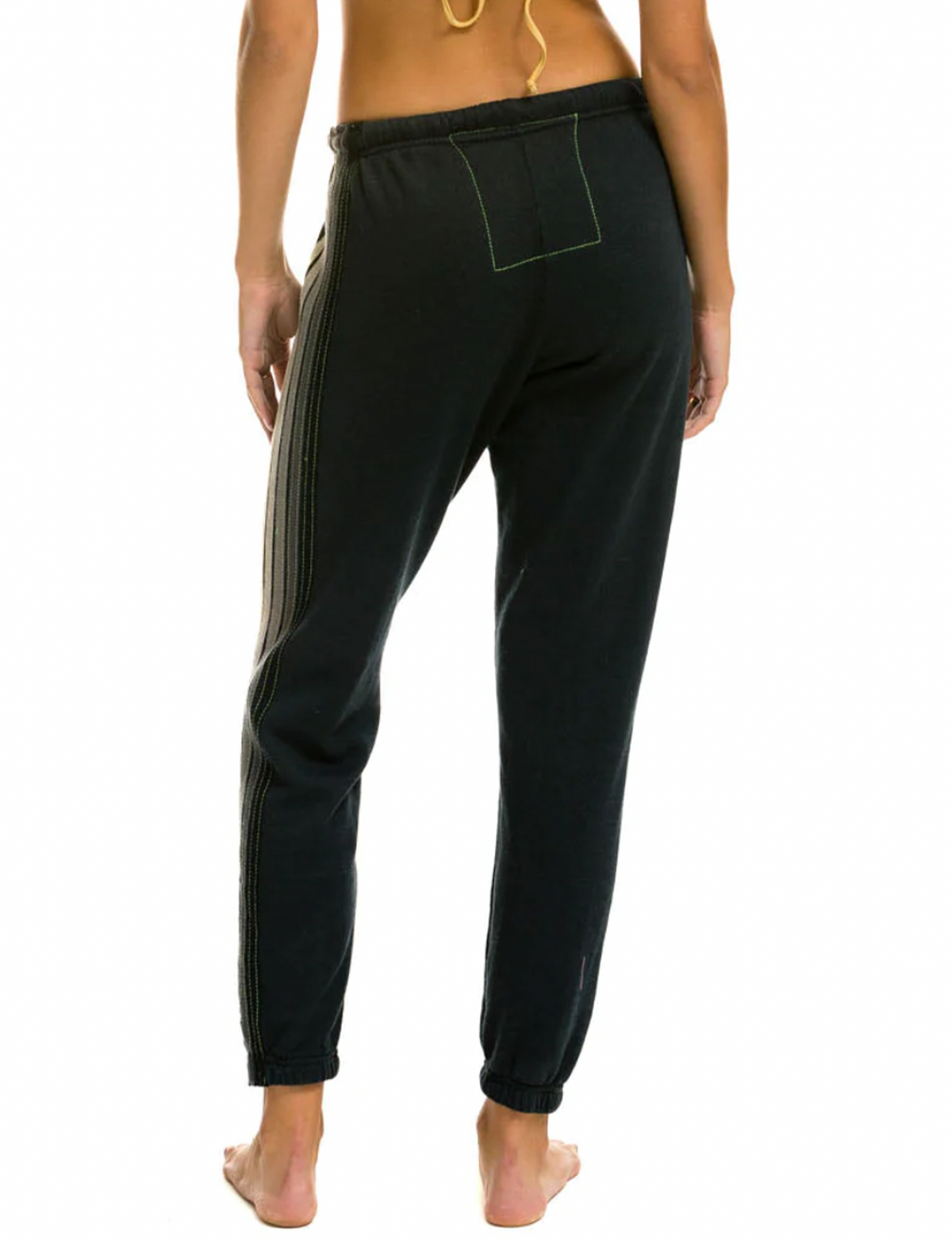 5 Stripe Sweatpants, Charcoal/Grey