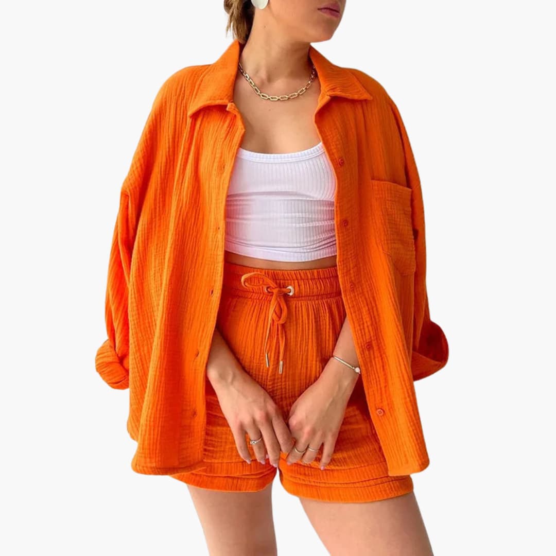 Arden | Women's Casual Two-Piece Set with Lightweight Fabric and Relaxed Fit