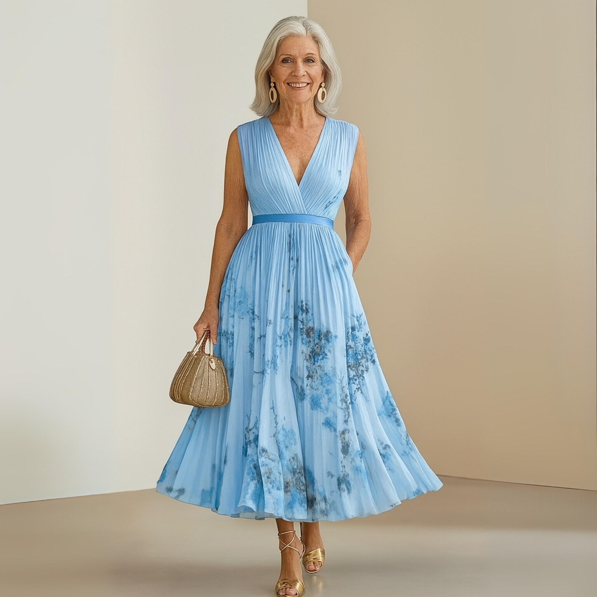 Catalina | Women's Flowing Sleeveless Maxi Dress with Lightweight Fabric and Versatile Style
