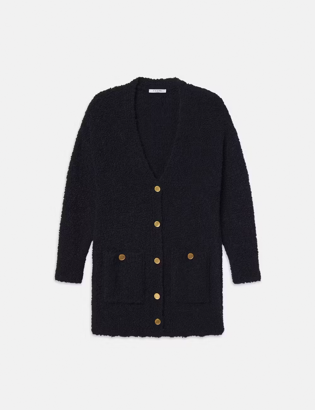Boyfriend Bouchle Cardi, Navy