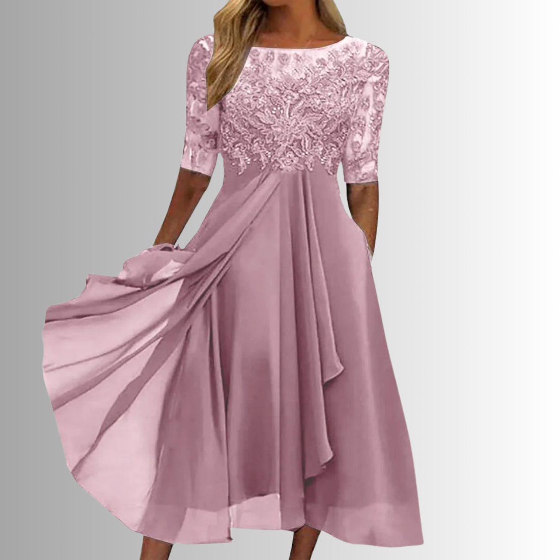 Bennett | Women's Lace Dress with Intricate Detailing and Classic Design