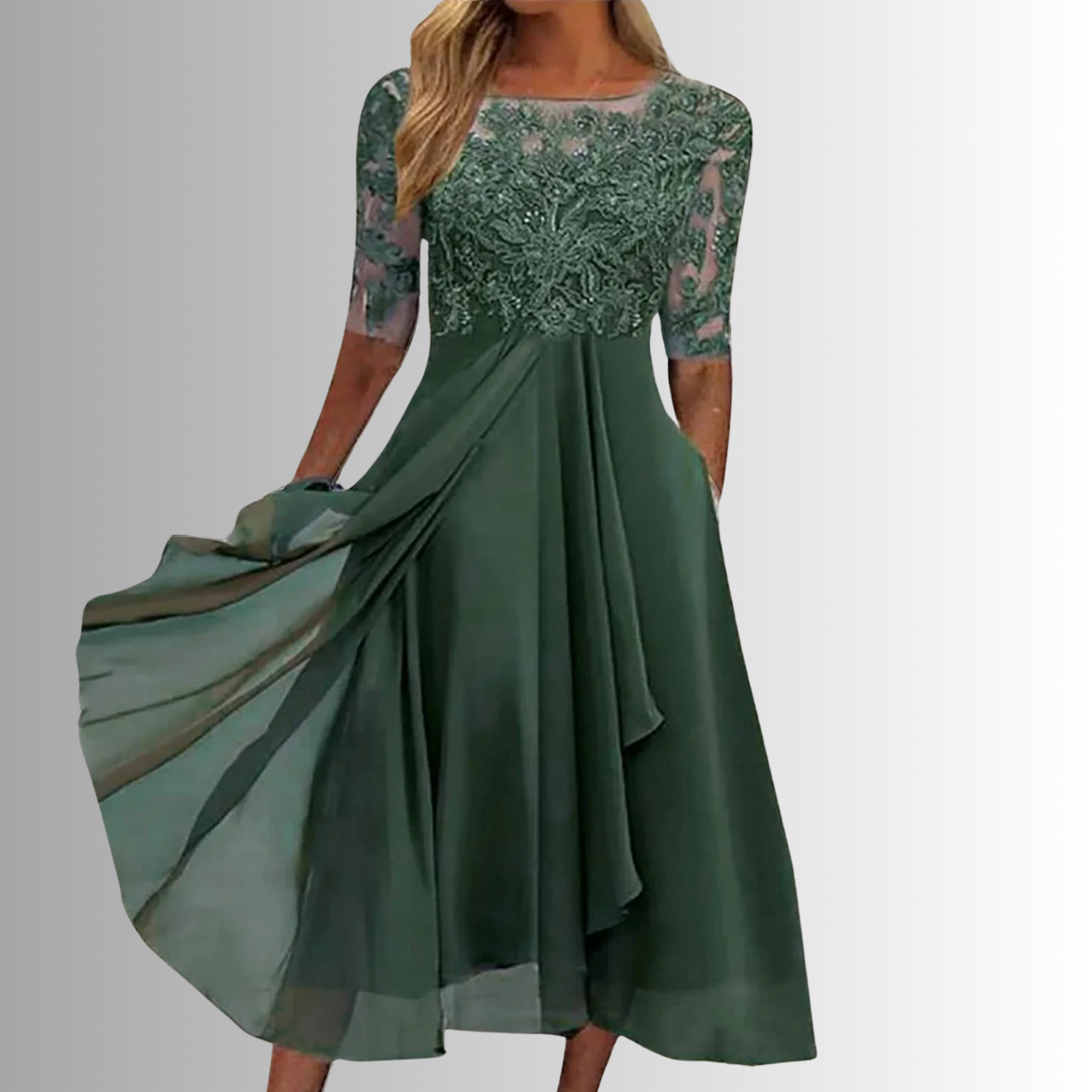 Bennett | Women's Lace Dress with Intricate Detailing and Classic Design