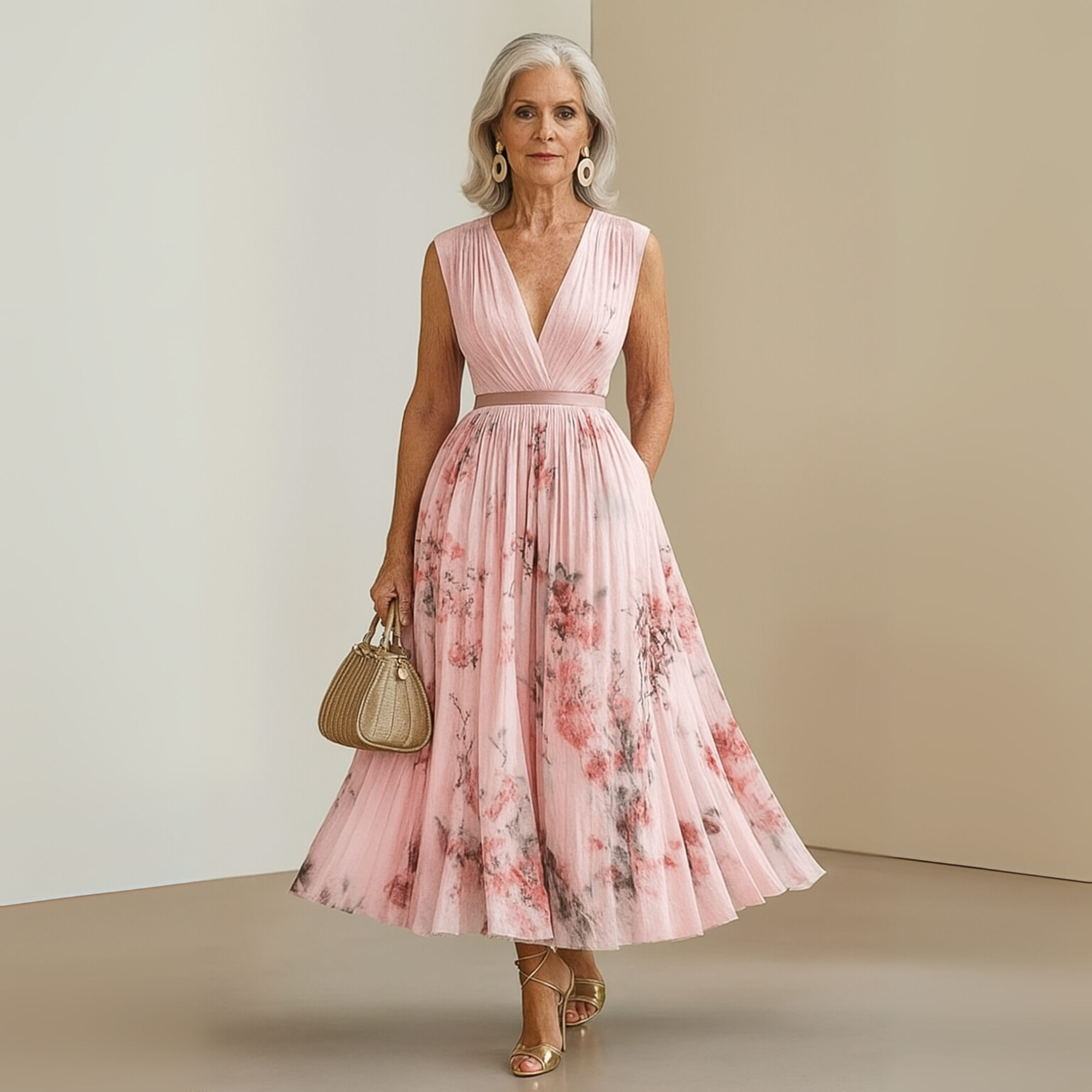 Catalina | Women's Flowing Sleeveless Maxi Dress with Lightweight Fabric and Versatile Style