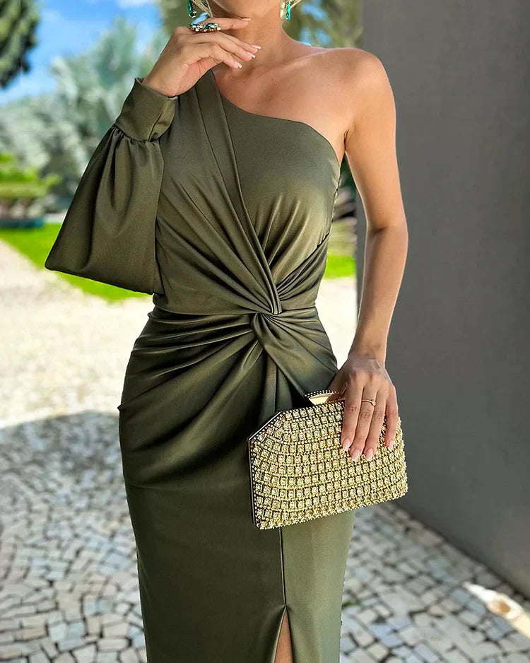 Briella | Women's Pleated Dress with Elegant Design and Versatile Style