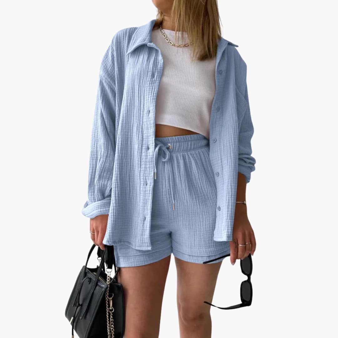 Arden | Women's Casual Two-Piece Set with Lightweight Fabric and Relaxed Fit