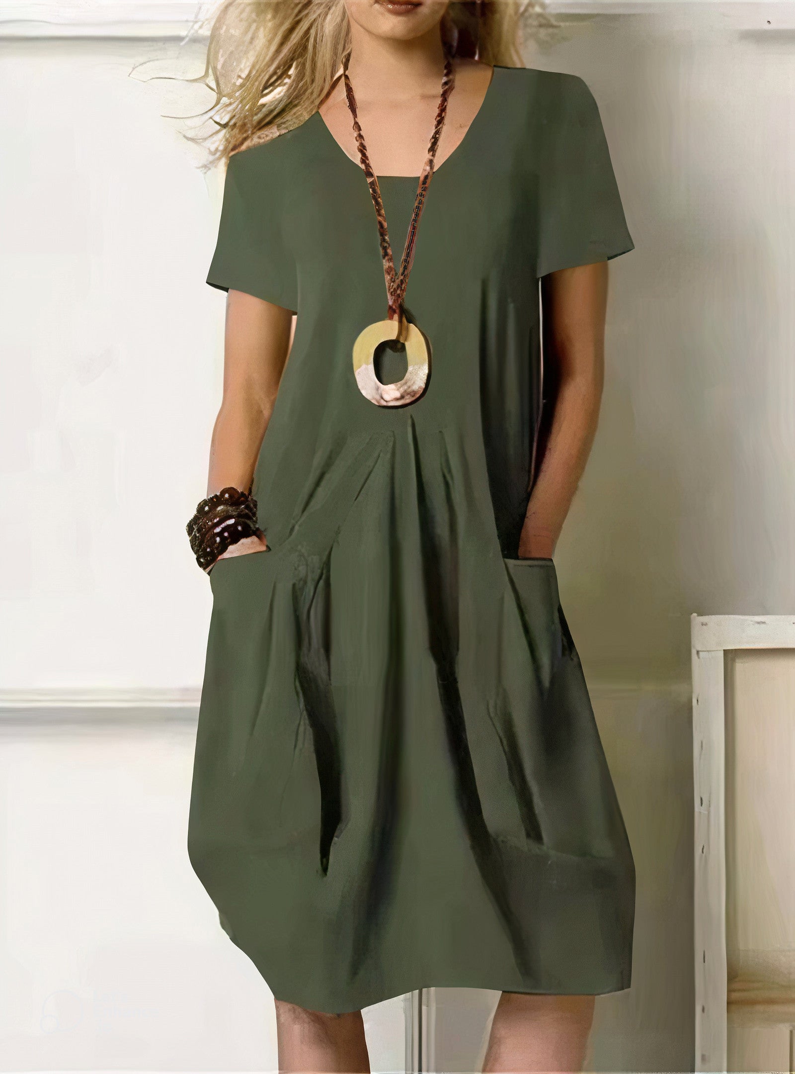 Anastasia | Women's Casual Dress with Relaxed Fit and Versatile Style