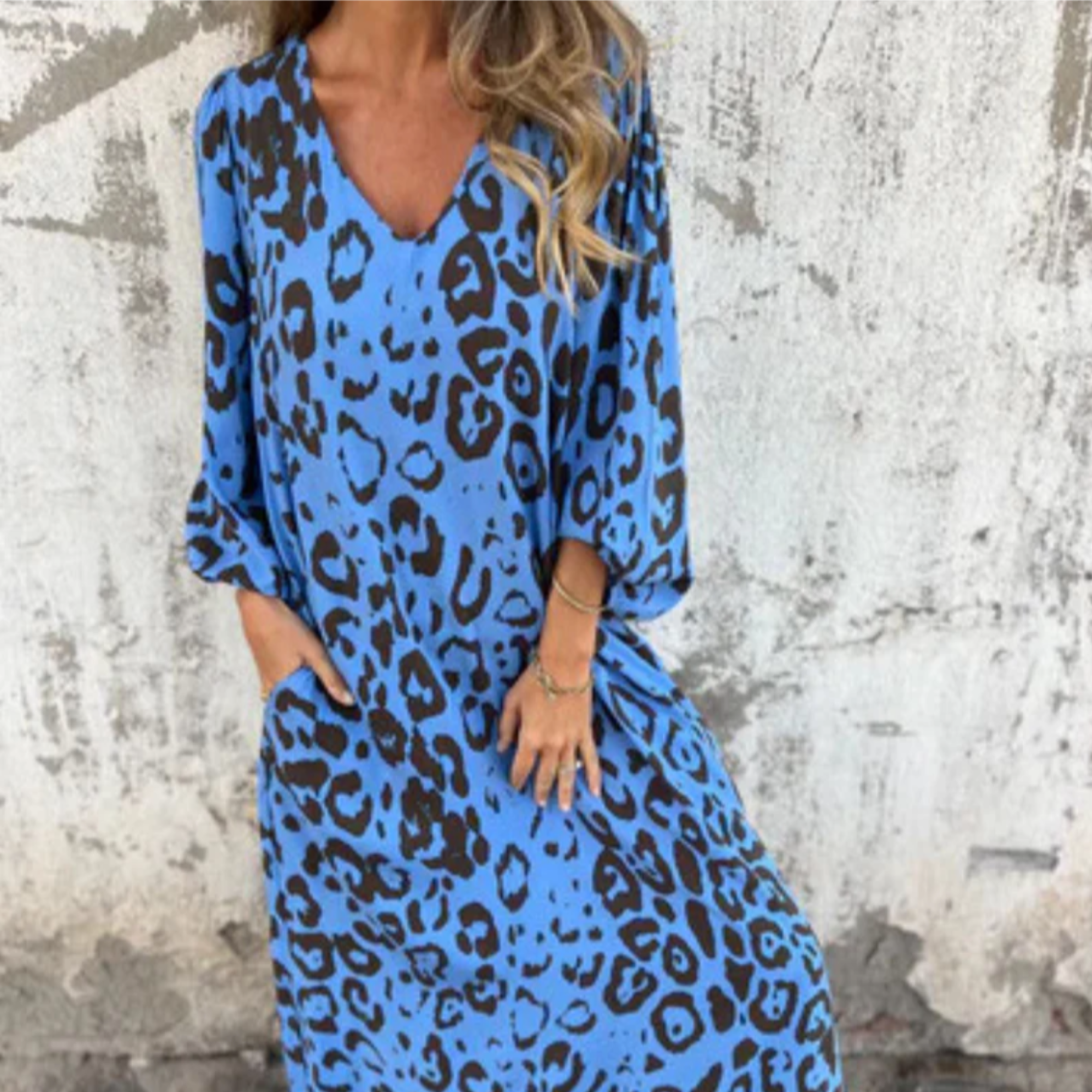 Felicity | Women's Spring Dress with Flowing Design and Lightweight Fabric