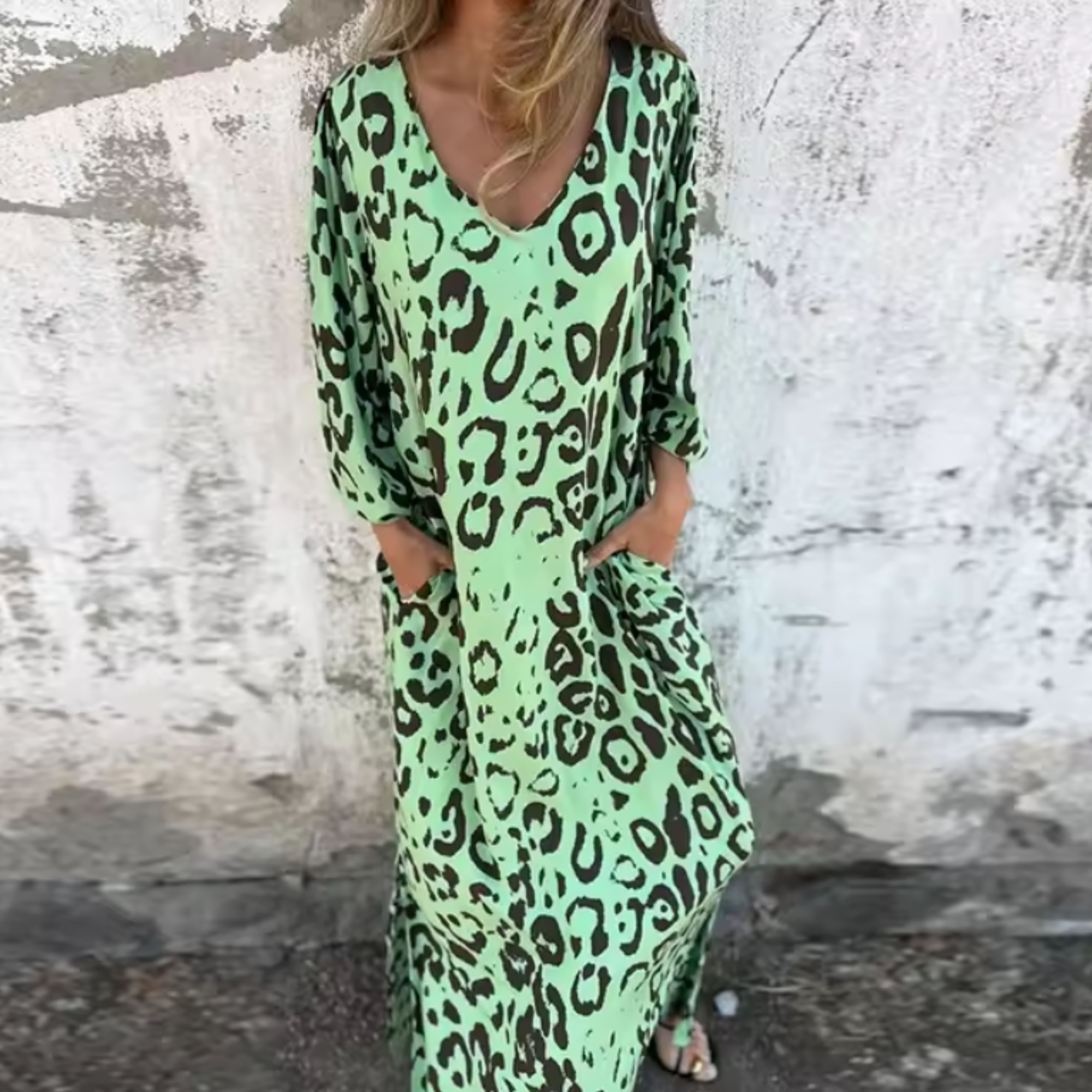 Felicity | Women's Spring Dress with Flowing Design and Lightweight Fabric