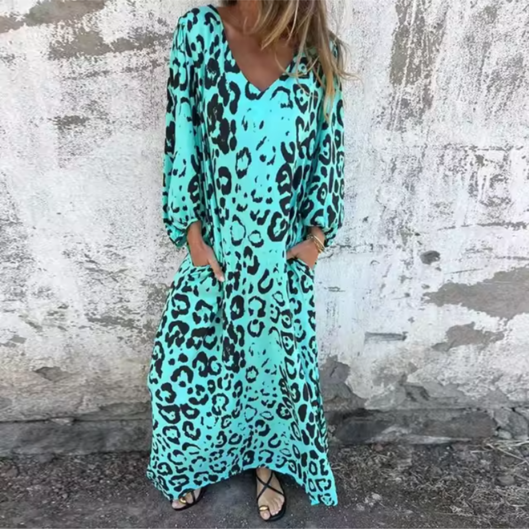 Felicity | Women's Spring Dress with Flowing Design and Lightweight Fabric