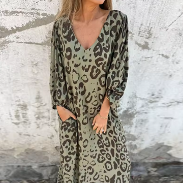 Felicity | Women's Spring Dress with Flowing Design and Lightweight Fabric