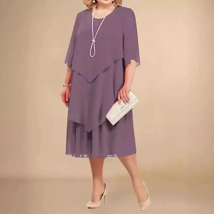 Ellen | Elegant Chiffon Dress