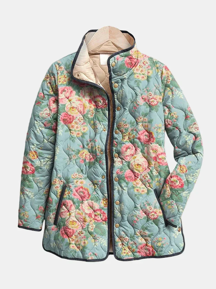 Eliza | Floral Quilted Jacket
