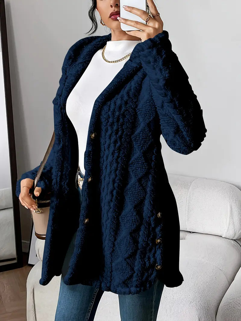 Adriana | Cozy Hooded Cardigan